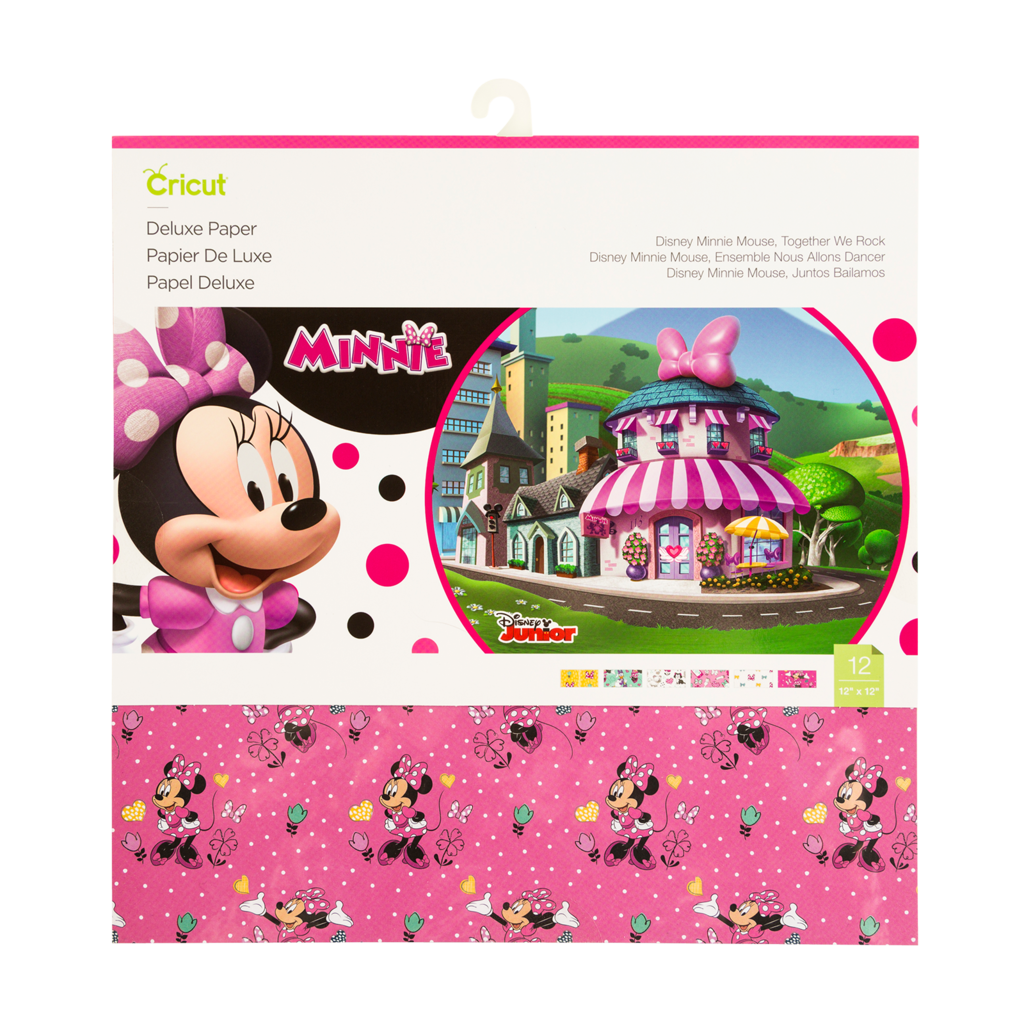 Find The Cricut Disney Minnie Mouse Together We Rock Deluxe Paper 12 X 12 Now At Michaels Find The Cricut Disney Minnie Mouse Together We Rock Deluxe Paper 12 X 12 Now At Michaels